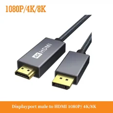 Displayport male to HDMI 1080P/ 4K/8K