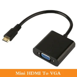 Mini HDMI to VGA Adapter