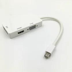 3 in 1 Mini displayport to HDMI /DVI/VGA 1080P