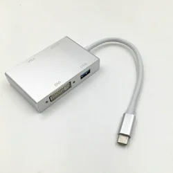 4 in 1 Cable Adapter--Type C to VGA+DVI+HDMI+USB