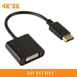 DP to DVI cable converter 4K*2K